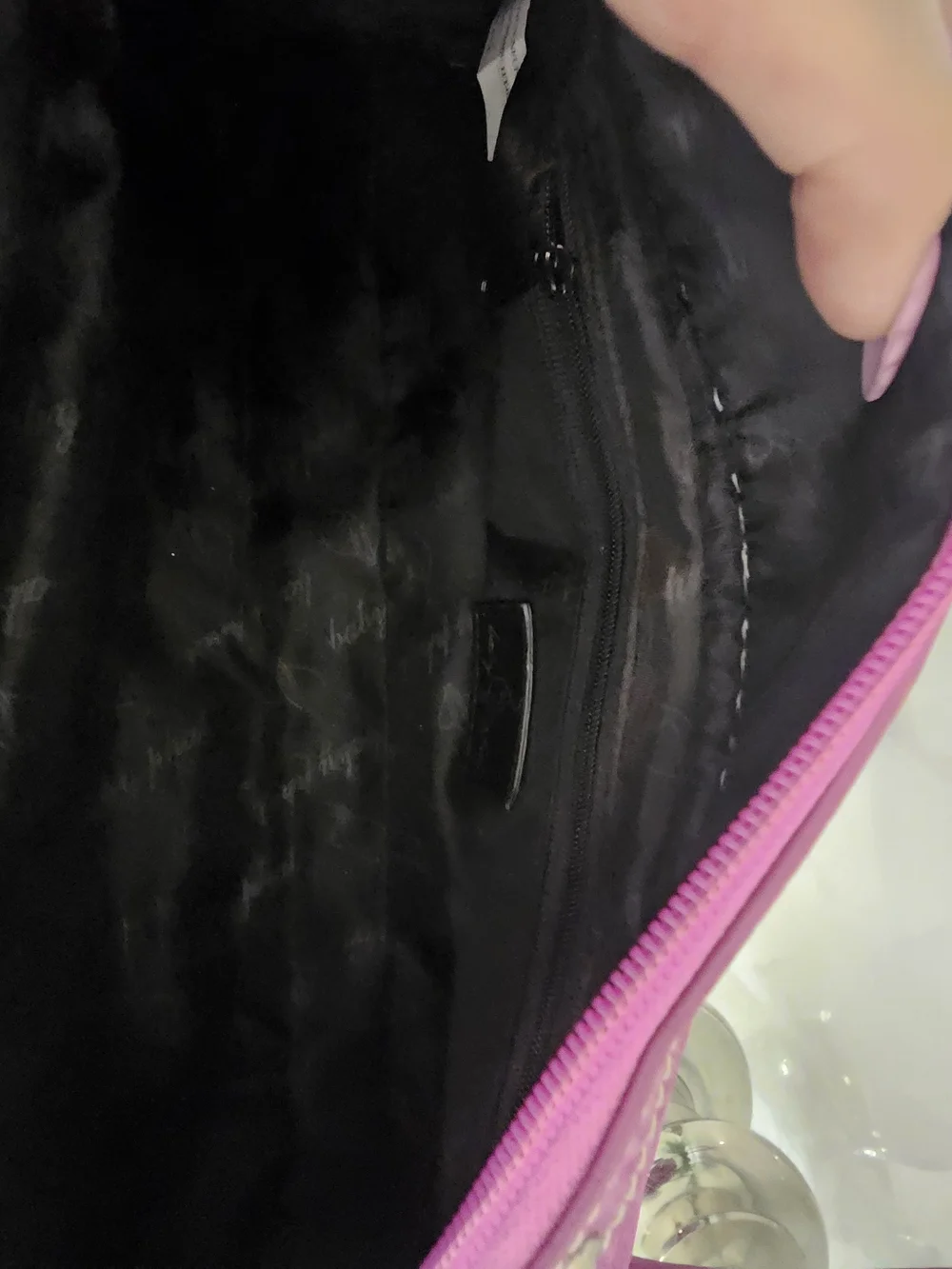 Magnetta Baby Phat Pink Satin Top-Handle Bag - Picture 6 of 16